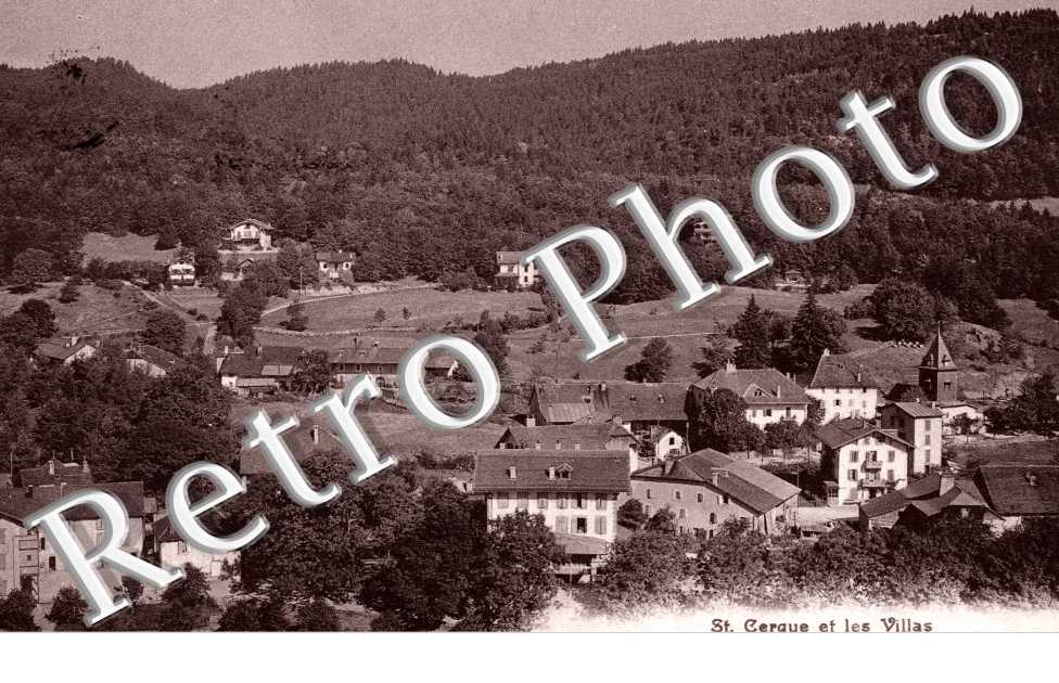 Saint-Cergue et les Villas