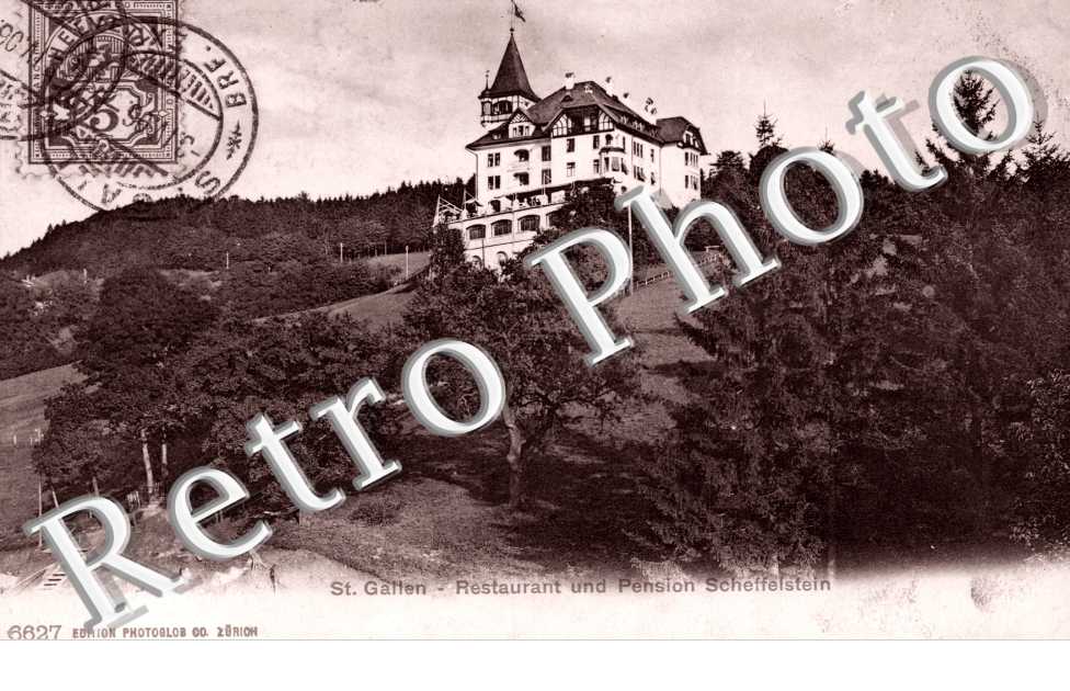 Restaurant und Scheffelstein. Restaurant et boisseau