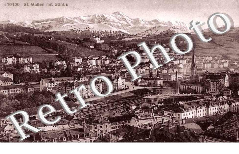 Saint-Gallen mit Santis
