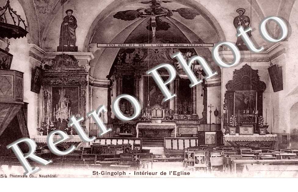 Interieur de l'eglsie