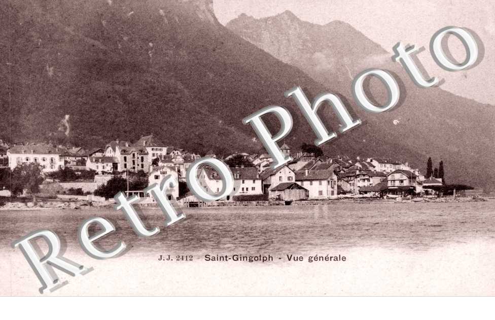 Vue générale  Lac Léman