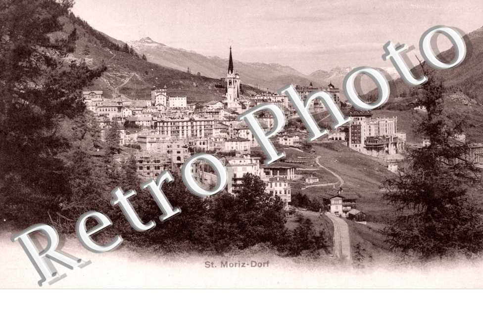 Saint-Moritz-Dorf, Vue Panoramique