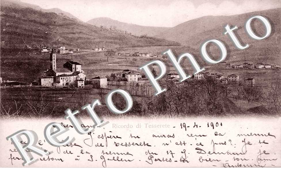 Vue Panoramique, Ricordo di Tesserette