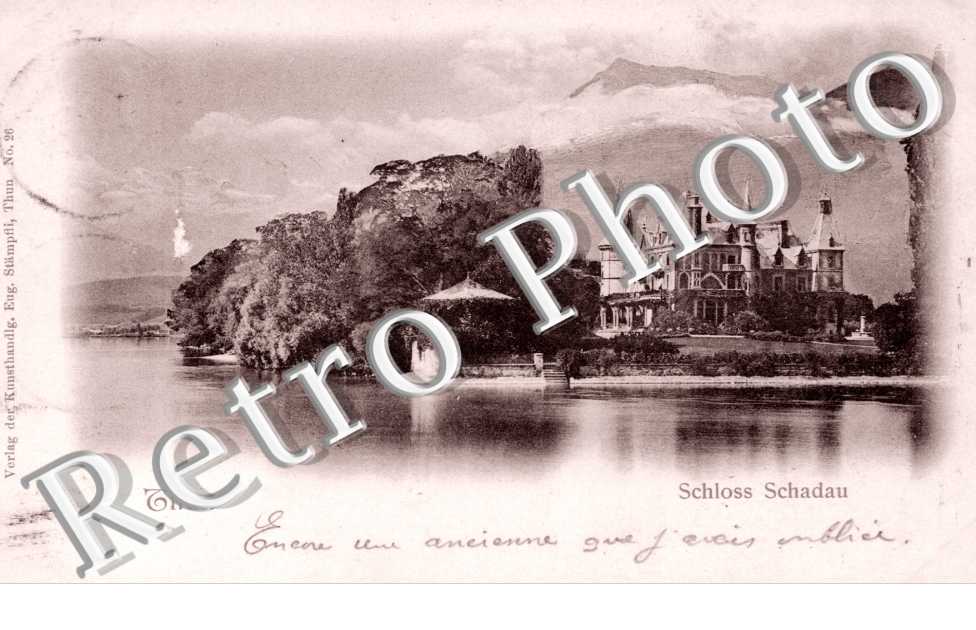 Schloss Schadau. Chateau Schadau