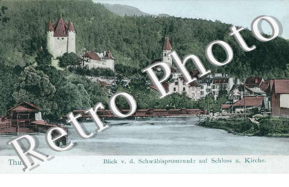 Blick v. Schwabispromenade auf Schloss und Kirche