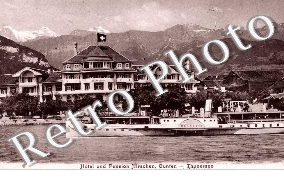 Hotel und Pension Hirschen Gunten. Hotel et Pension Hirschen Gunten