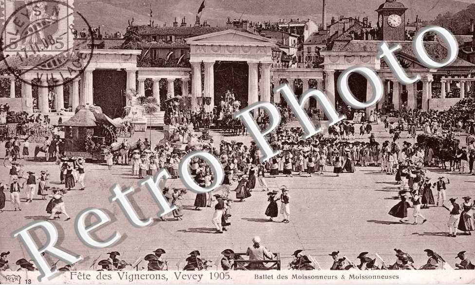 Fete des Vignerons 1905  Ballet des moissonneurs