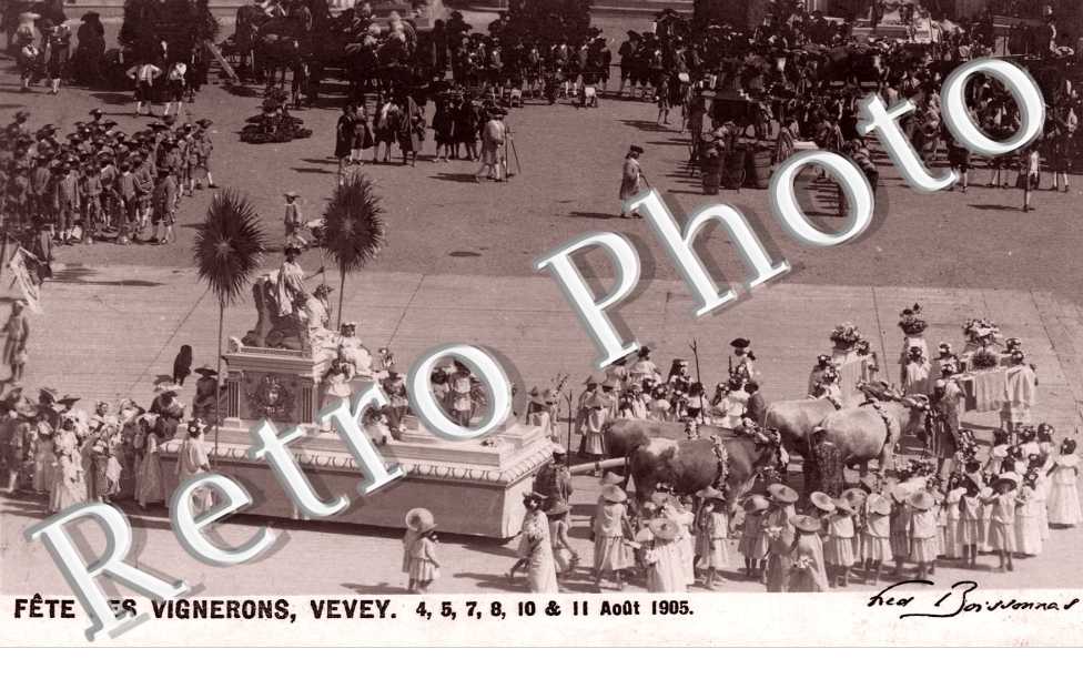 Fetes des Vignerons 4 au 11 aout 1905