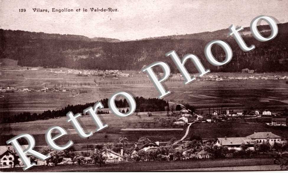 Villars Engollon et le Val de Ruz