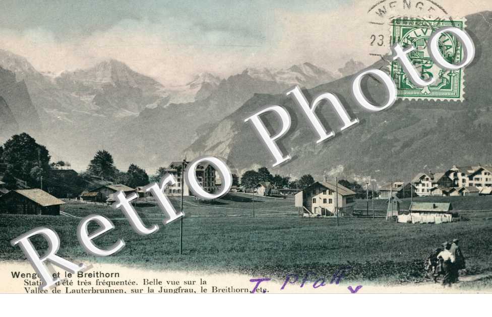 Wengen und das Breithorn