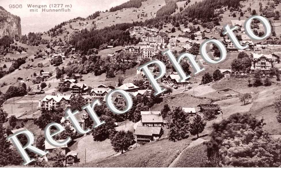 Wengen mit Hunnenfluh