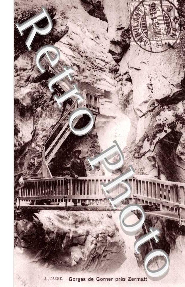 Gorges de Gorner pres Zermatt