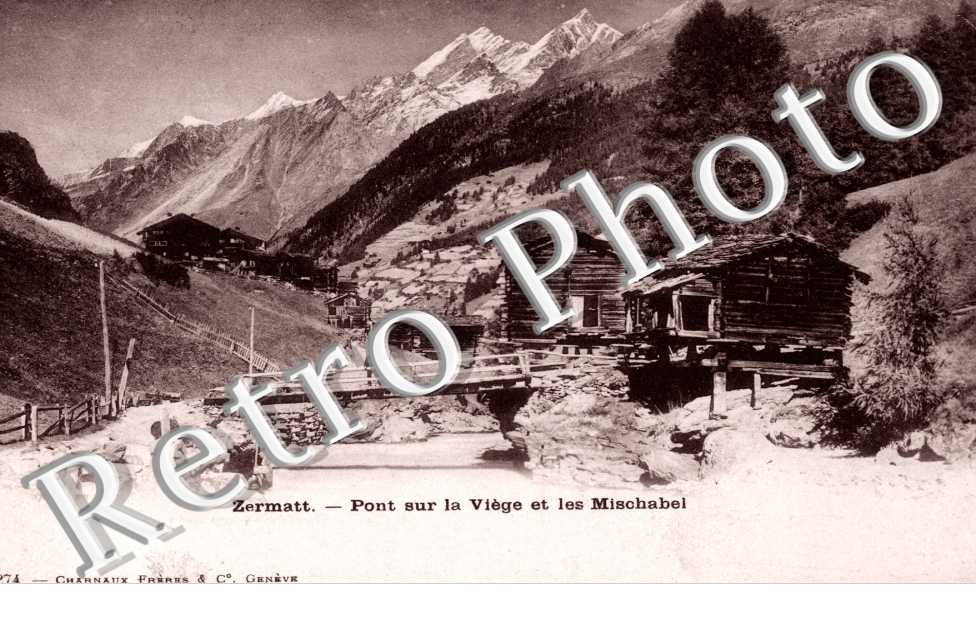 Pont sur la Vierge et les Mischabel