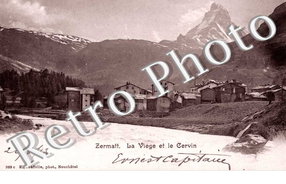 La Viege et le Cervin
