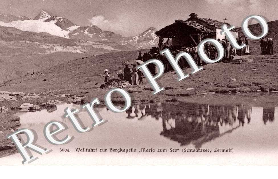 Wallfahrt zur Bergkapelle "Maria zum See". Pelerinage a l&#039;orchestre de montagne "Maria zum See"