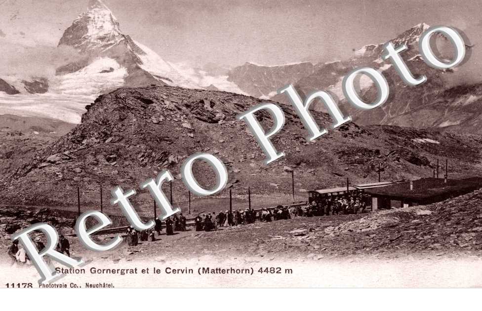 Station Gornergratetle Cervin (Matterhorn) 4482m