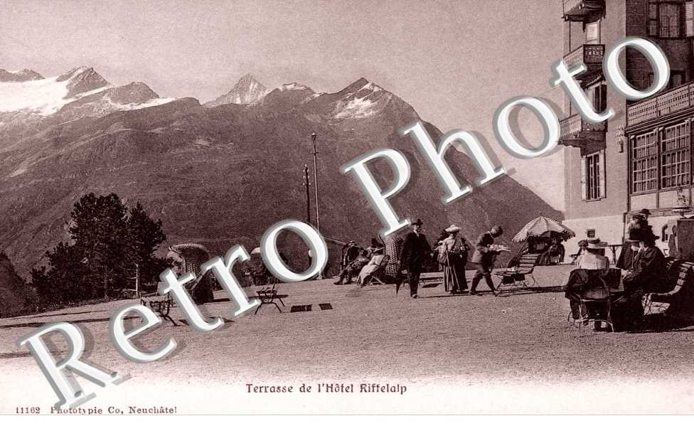 Terrasse de l&#039;Hotel Riffelalp