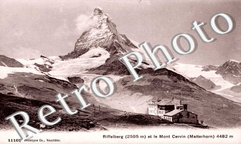 Fiffelberg (2585) et le Mont Cerin (Matterhorn) 4482m