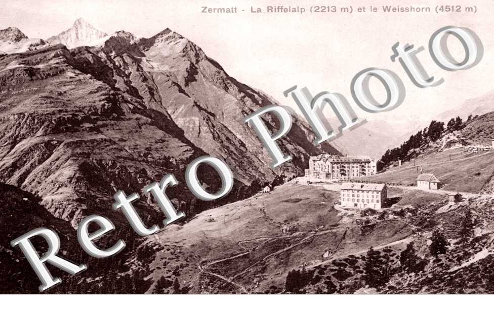 La Riffelalp et le Weisshorn