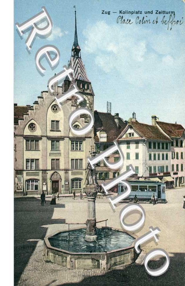 Kolinplatz und Zeitturm