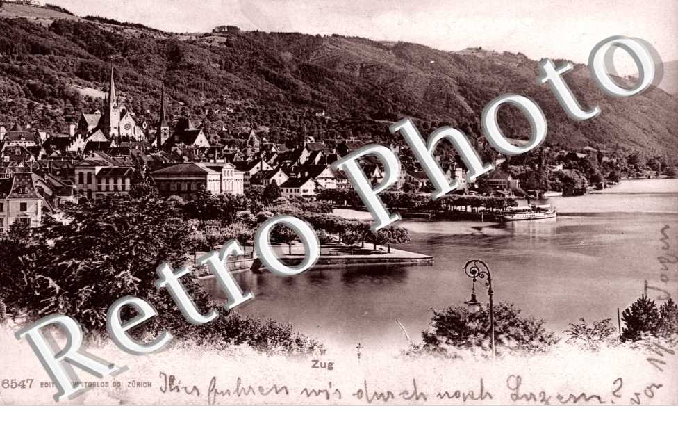 Vue Panoramique. Lac de Zoug