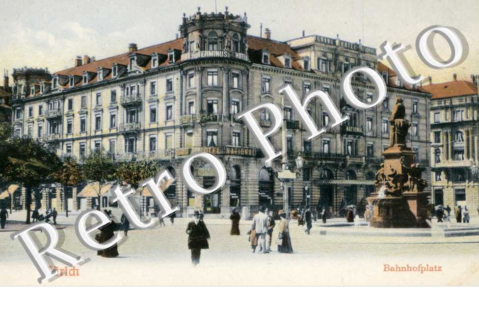 Bahnhofplatz. Place de la Gare