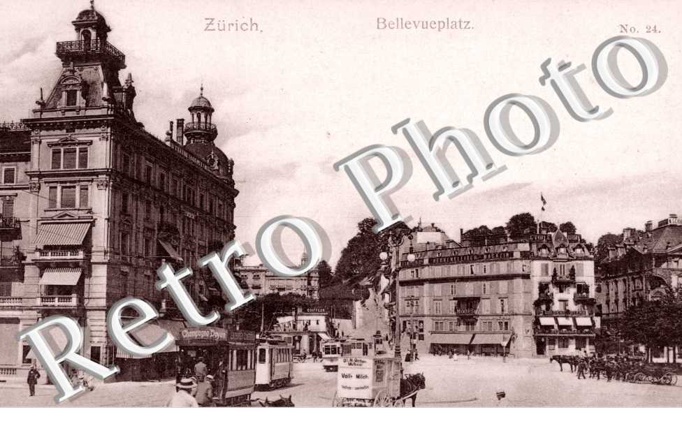 Bellevueplatz. Vue sur la place