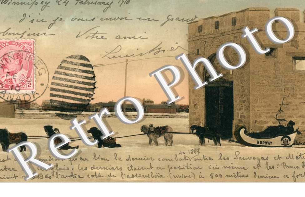 Fort Garry and Dog Train