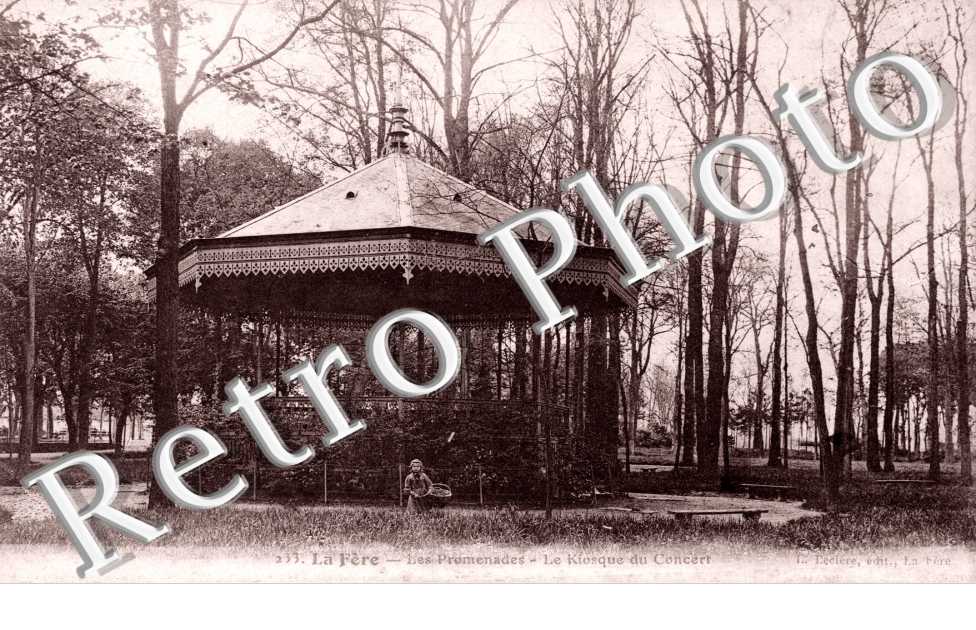 Les promenades, le kiosque