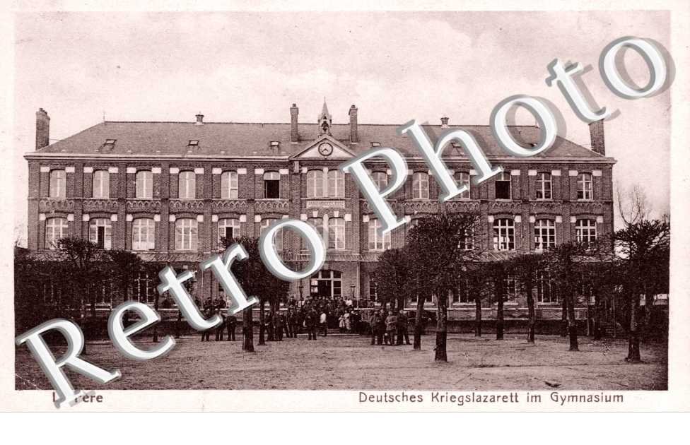 Deutsches Kreigslazarett im Gymnasium