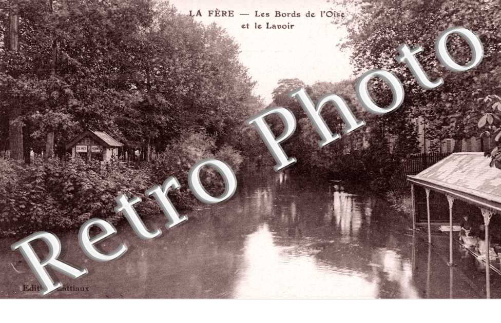 Bords de l&#039;Oise et le Lavoir