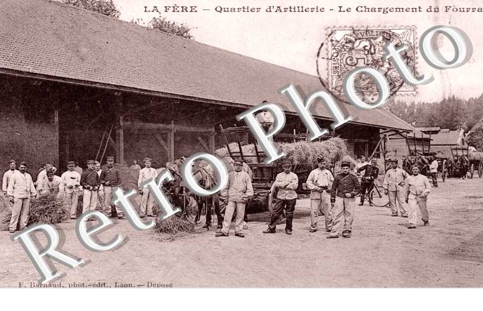 Quartier d&#039;Artillerie Le chargement du fourrage