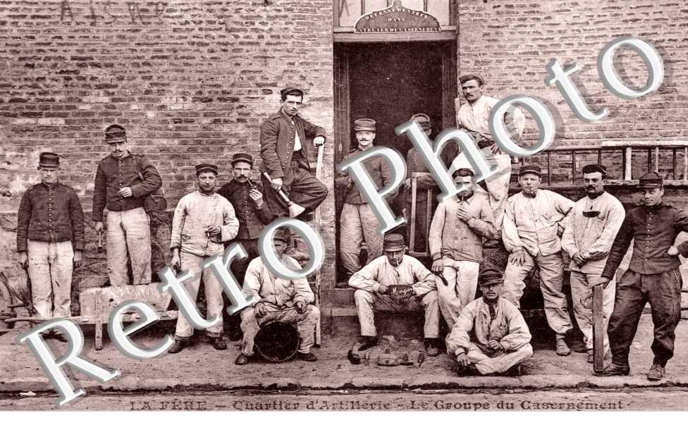 Quartier d&#039;Artillerie Le groupe du casernement
