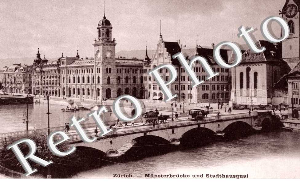 Munsterbrucken und Stadthausquai