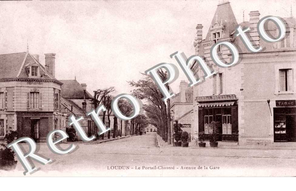 le Portail Chausse, l'Avenue de la Gare
