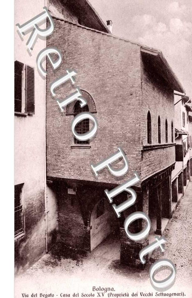 Via del Befato - Casa del secolo XV (proprieta dei Vecchi Settuagenar)