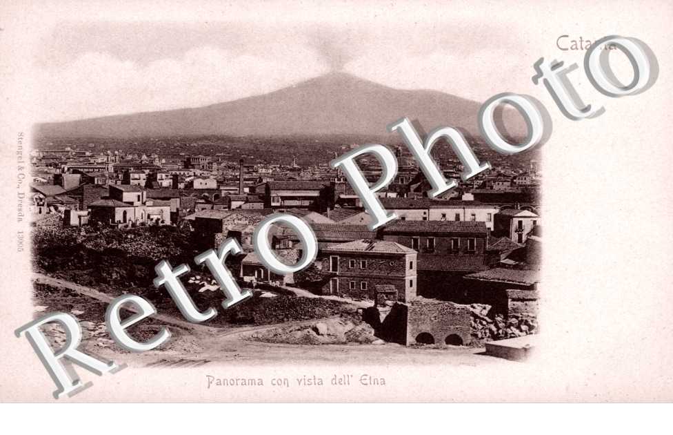 Panorama con vista dell&#039;Etna