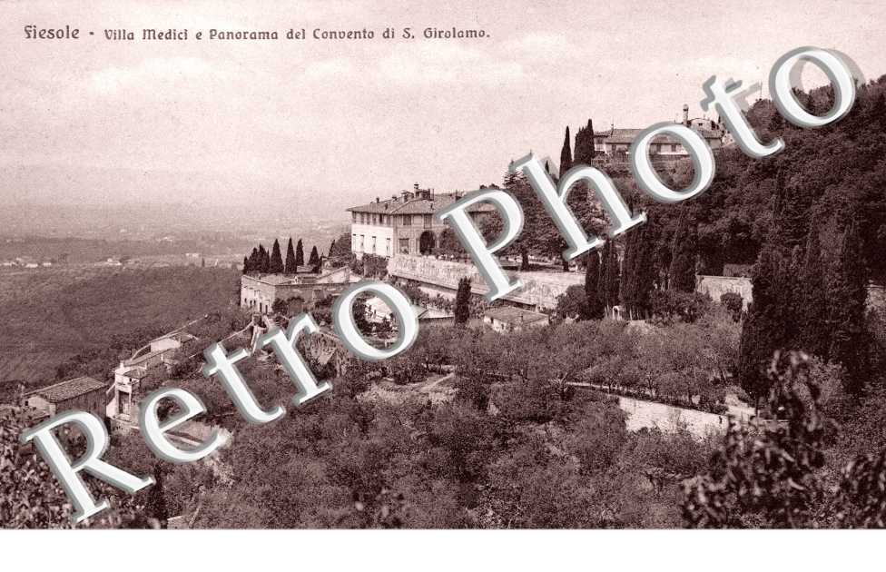 Villa Medici e Panorama del Convento di San Girolamo