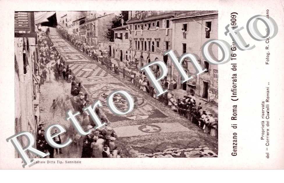 Infiorata del 16 Giugno 1909