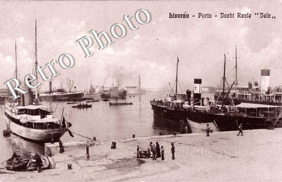 Porto, yacht reale "Yela"