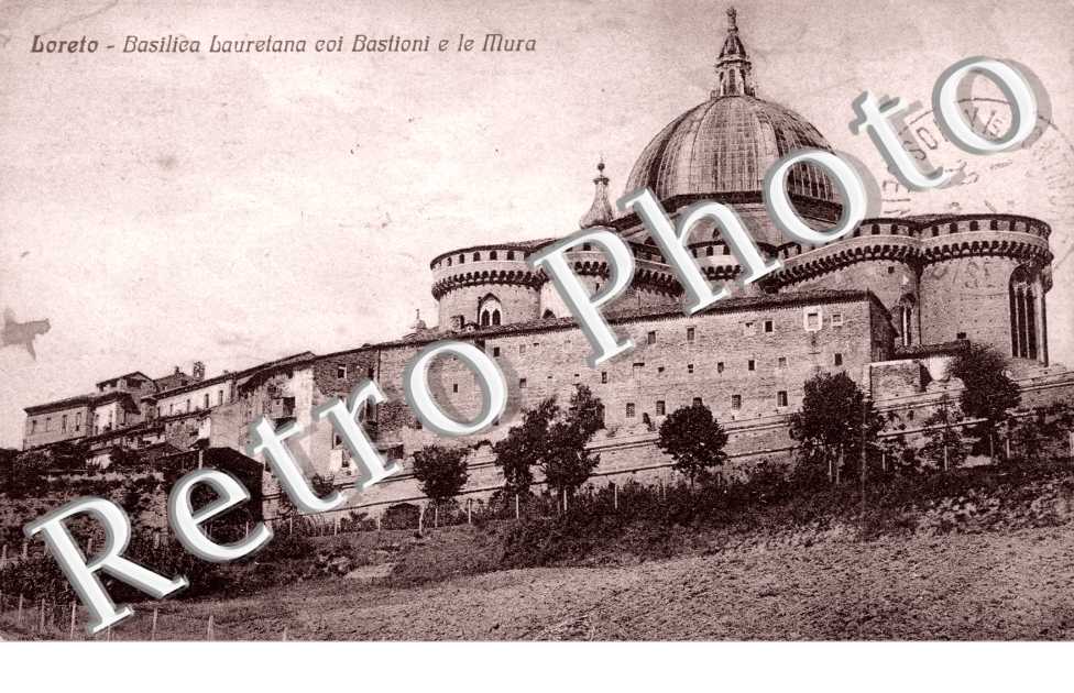 Basilica Laureatana coi Bastioni e le Mura