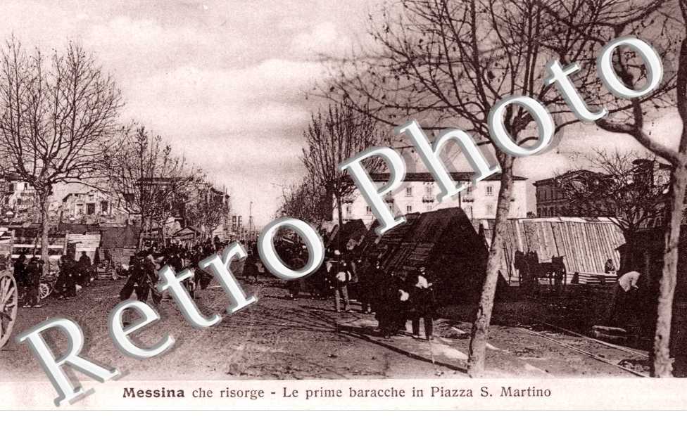 le Prime Barrache in Piazza San Martino, Messina che risorge