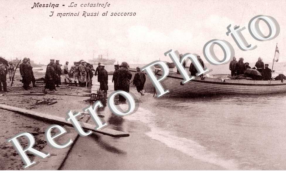 La catastrofe, I marinai Russi al soccorso