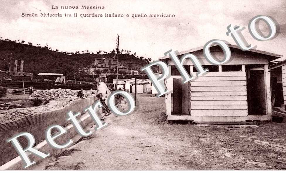 Strada divisoria tra il quartiere italiano e quello americano