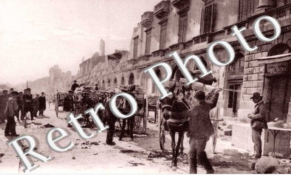 la Catastrophe de Messine, Exode d&#039;habitants