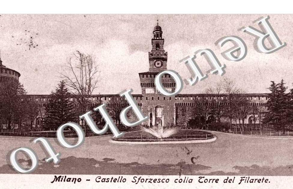 Castello Sforzesco colla Torre del Filarete