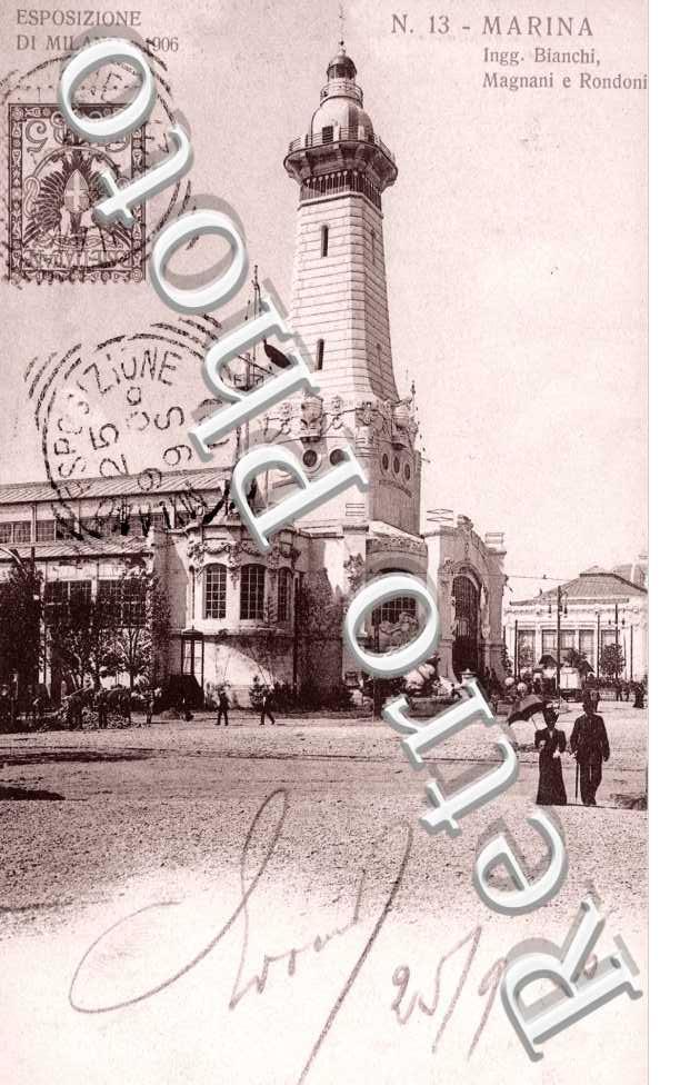 Esposizione di Milano 1906, Ingg. Blanchi, Magnani e Rondoni