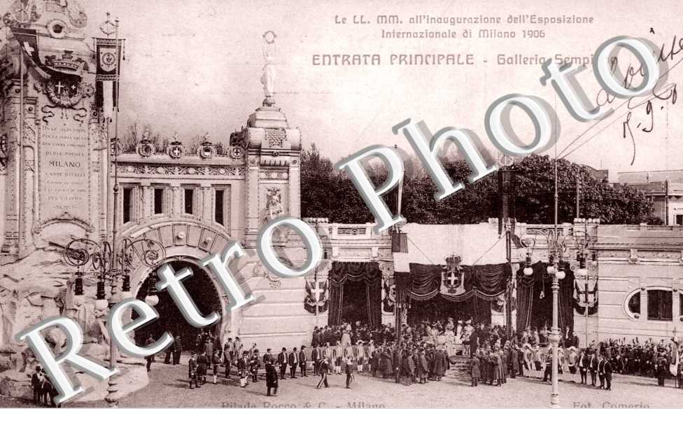 Galeria Sempione, Entrata Principale