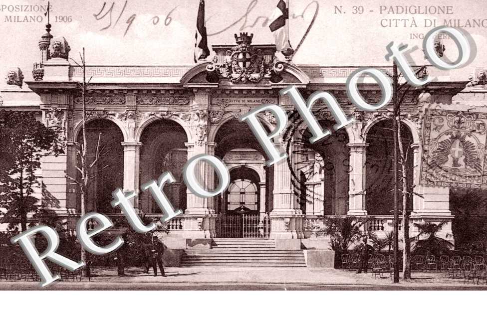 Esposizione di Milano 1906, Padiglione citta di Milano