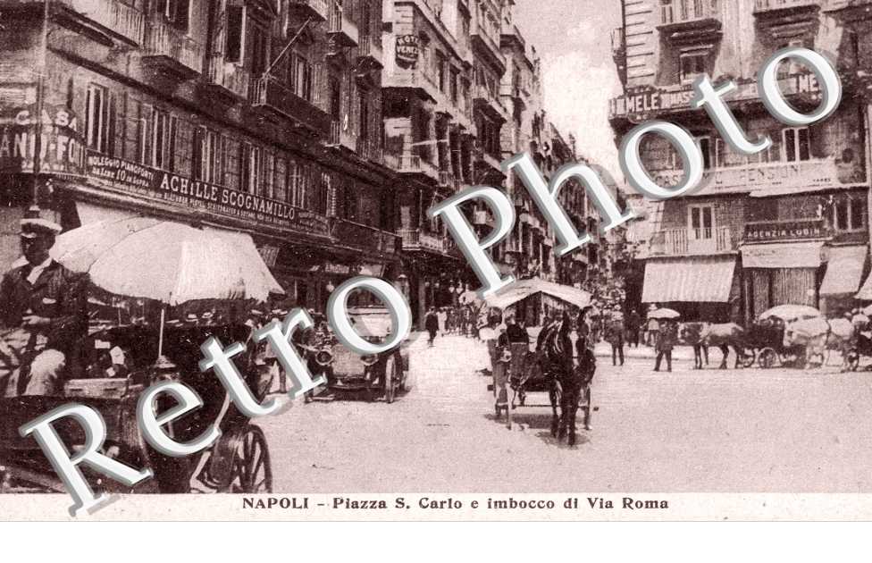 Piazza San Carlo e imbocco di Via Roma